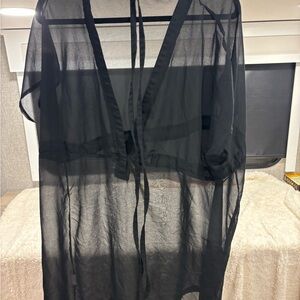 Sheer Black Cover-Up